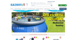 Desktop Screenshot of bazeny.it